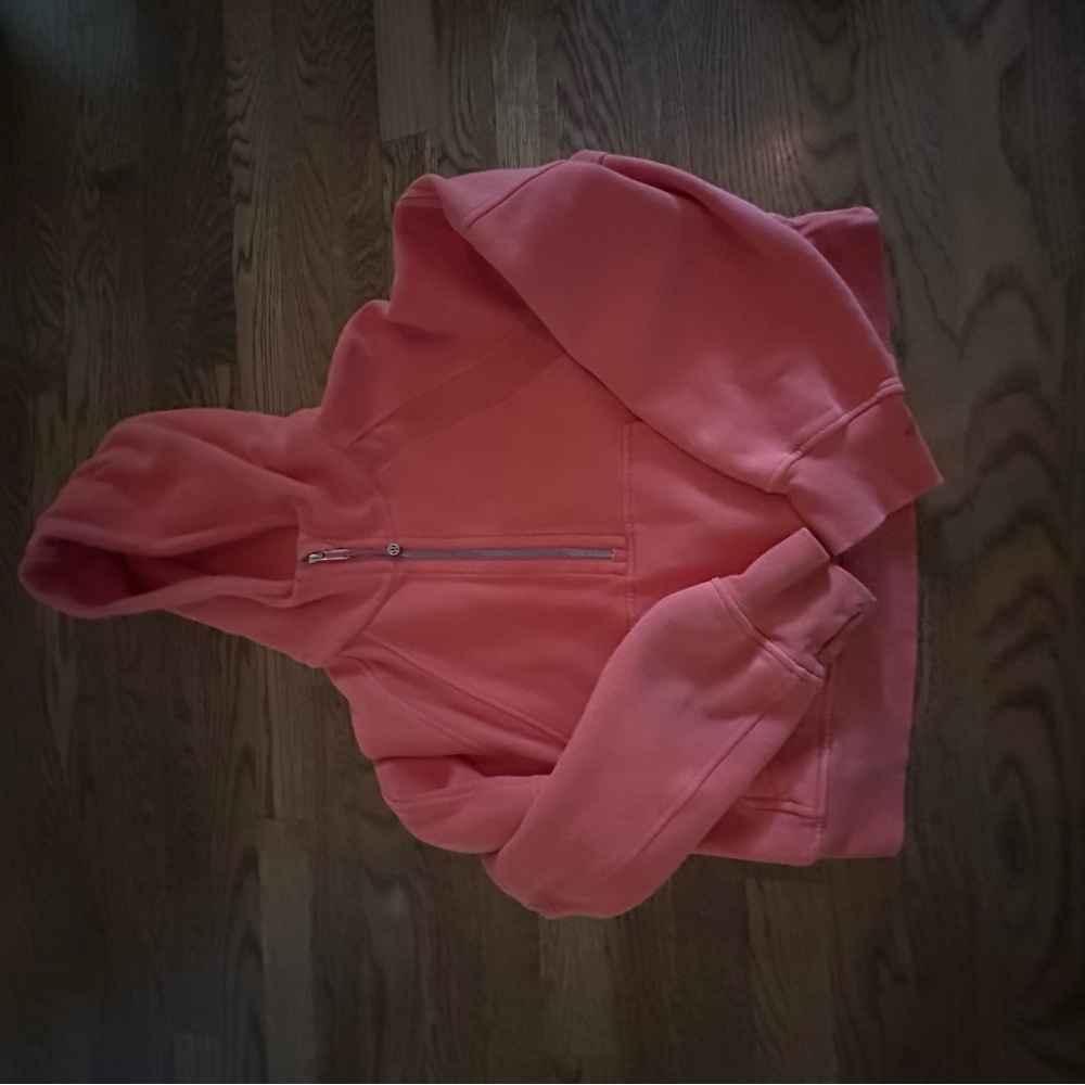 Lululemon orange scuba xs/s